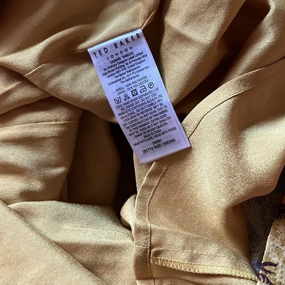 NWOT Ted Baker Ondina Mini Dress TB 6 US 14 - Picture 4 of 6